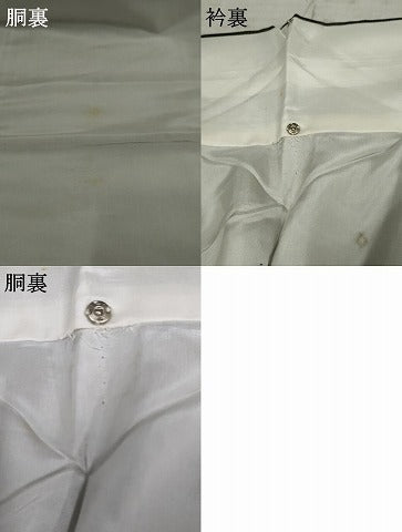 平和屋着物●本場大島紬 更紗花文 正絹 逸品 未使用 AABF3020cs