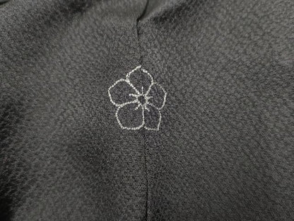 平和屋着物●訪問着 作家物 手描き 草花文 暈し染め 正絹 逸品 未使用 AABF3026cs