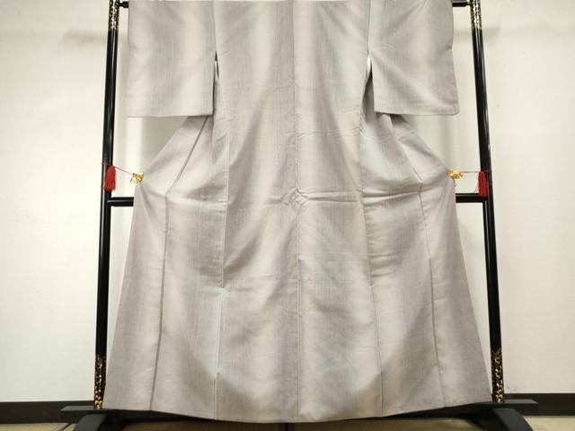 平和屋着物●紅花紬 米沢 新田英行 新田間道 霞間道 正絹 逸品 AABF3037cs