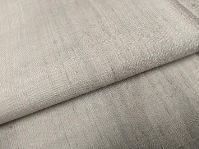平和屋着物●紅花紬 米沢 新田英行 新田間道 霞間道 正絹 逸品 AABF3037cs