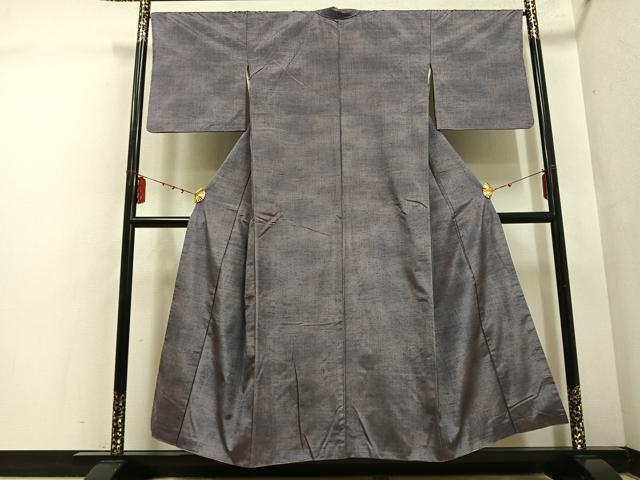 平和屋着物■上質な紬 霞文 正絹 逸品 AABF3088ph
