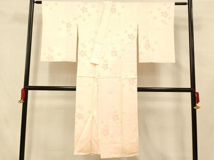 平和屋着物■長襦袢 袷 舞花文 暈し染め 正絹 逸品 AABF3137fw