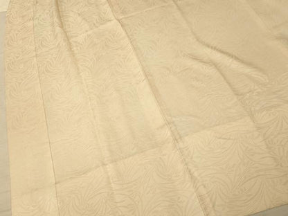 平和屋着物■長襦袢 無双仕立て 草花地紋 暈し染め 正絹 逸品 AABF3157fw