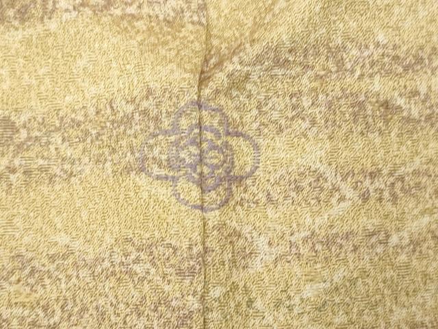 平和屋着物■訪問着 刺繍 花唐草文 金糸 金彩 正絹 逸品 AABF3158fw
