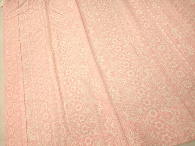 平和屋着物■長襦袢 無双仕立て 洋花間道 正絹 逸品 AABF3174fw