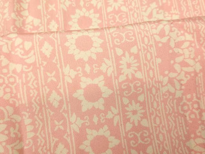 平和屋着物■長襦袢 無双仕立て 洋花間道 正絹 逸品 AABF3174fw