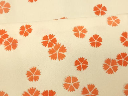 平和屋着物■長襦袢 無双仕立て 舞花文 正絹 逸品 AABF3176fw