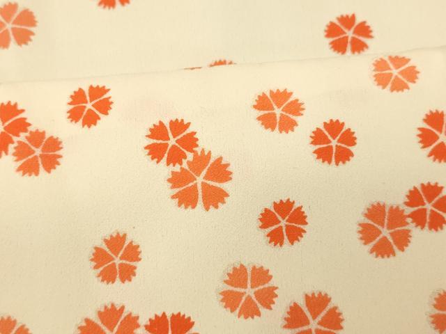 平和屋着物■長襦袢 無双仕立て 舞花文 正絹 逸品 AABF3176fw