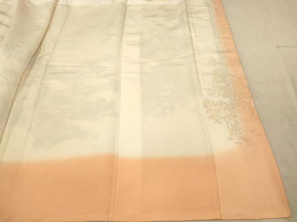 平和屋着物■豪華色留袖　寿光織　御所車風景文　暈し染め　正絹　逸品　AABF3243fw