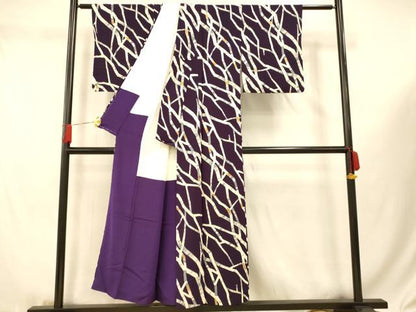 平和屋着物■上質な小紋 枝重ね文 金彩 正絹 逸品 AABF3244fw