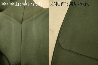 平和屋着物■訪問着 御所車吉祥文 暈し染め 金銀彩 正絹 逸品 AABF3270fw