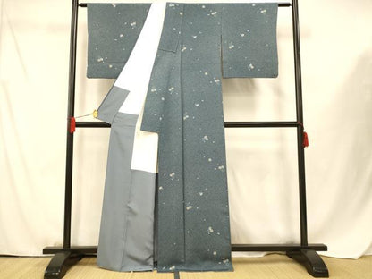 平和屋着物■上質な小紋 霞鈴文 正絹 逸品 AABF3287fw