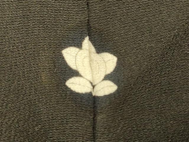 平和屋着物■豪華黒留袖　刺繍　枝松文　金糸　金彩　正絹　逸品　AABF3293fw