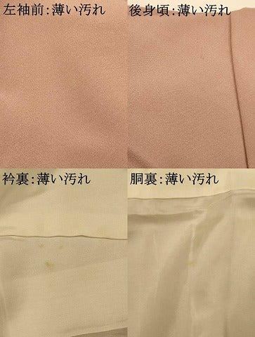 平和屋着物■訪問着 風景文 暈し染め 金銀彩 正絹 逸品 未使用 AABF3296fw