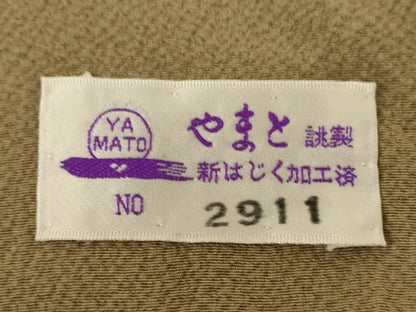 平和屋着物●こむさでもーど・COMME CA DU MODE　訪問着　流水花文　やまと誂製　正絹　逸品　AABF3322nf