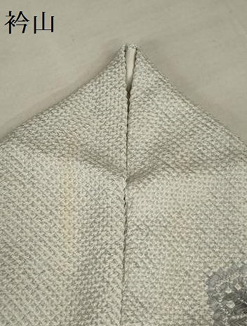 平和屋着物●名門 藤娘きぬたや・総絞り 訪問着 流水花文 正絹 逸品 AABF3332nf