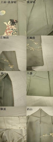 平和屋着物●十日町友禅作家 関口遼一 訪問着 童子遊び 暈し染め 正絹 逸品 AABF3334nf