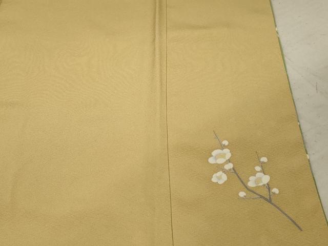 平和屋着物●訪問着 友禅 作家物 克ニ 枝花文 暈し染め 正絹 逸品 AABF3335nf