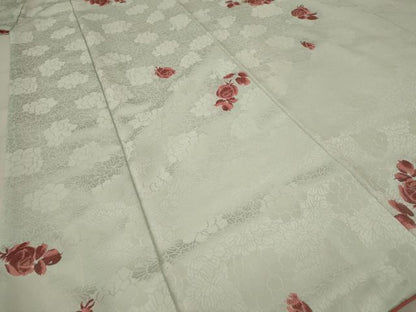 平和屋着物■上質な小紋 舞花文 正絹 逸品 AABF3375st