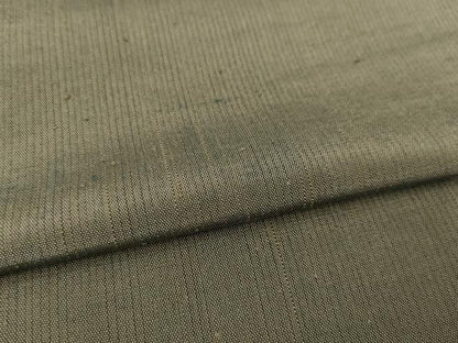 平和屋着物●男性　紬　アンサンブル　樺茶色　キングサイズ　正絹　逸品　AABF3566ck
