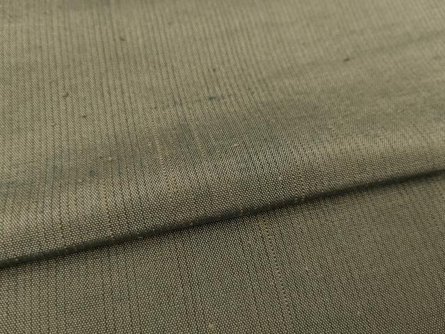 平和屋着物●男性　紬　アンサンブル　樺茶色　キングサイズ　正絹　逸品　AABF3566ck