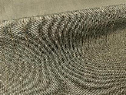 平和屋着物●男性　紬　アンサンブル　樺茶色　キングサイズ　正絹　逸品　AABF3566ck