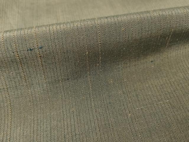平和屋着物●男性　紬　アンサンブル　樺茶色　キングサイズ　正絹　逸品　AABF3566ck