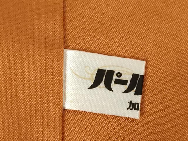 平和屋着物●上質な紬 段違い文様 正絹 逸品 AABF3579ck