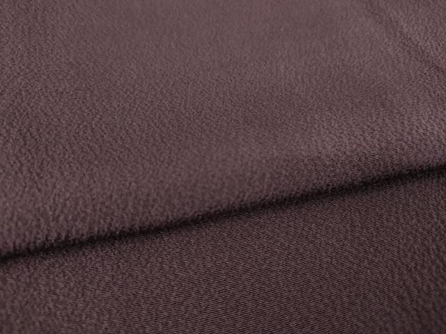 平和屋着物●上質な色無地 濃色 正絹 逸品 未使用 AABF3608ck