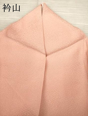 平和屋着物●上質な色無地 ときがら茶色 正絹 逸品 AABF3609ck