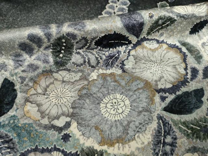 平和屋着物●訪問着 作家物 孝美 辻が花 舞花文 正絹 逸品 AABF3610ck