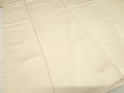 平和屋着物●上質な色無地　肌色　正絹　逸品　未使用　AABF3612ck
