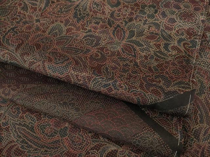 平和屋着物●訪問着 更紗花鳥文 正絹 逸品 AABF3614ck