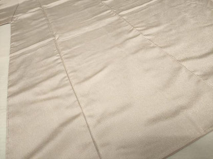 平和屋着物●お召 縞 正絹 逸品 未使用 AABF3629ck