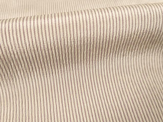 平和屋着物●お召 縞 正絹 逸品 未使用 AABF3629ck