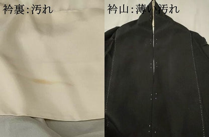 平和屋着物■豪華黒留袖 流水遠山松文 暈し染め 金彩 正絹 逸品 AABF3641st