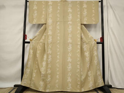平和屋着物■上質な小紋 色紙重ね花間道 正絹 逸品 AABF3643st