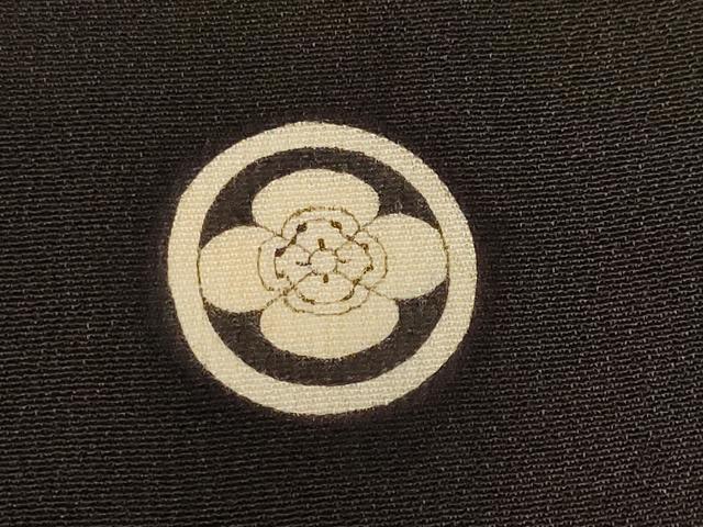 平和屋着物■豪華黒留袖　風景梅松文　金銀糸　金銀彩　正絹　逸品　AABF3655st
