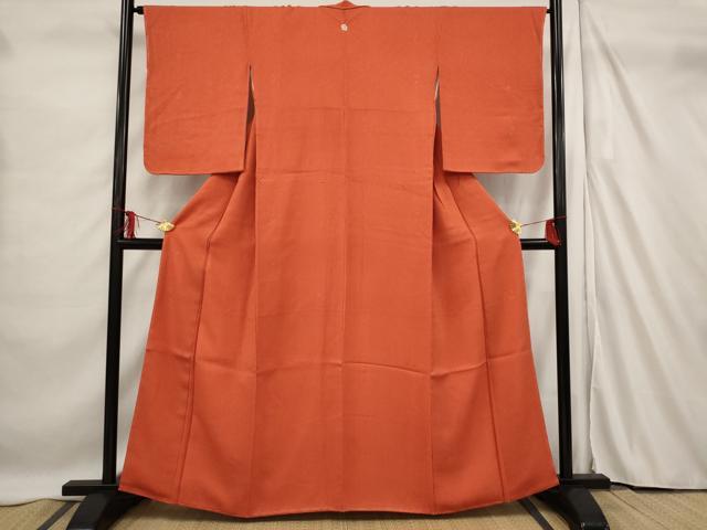 平和屋着物■上質な小紋 舞葉文 金糸 正絹 逸品 未使用 AABF3696st