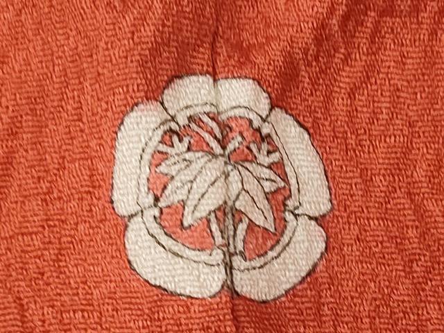 平和屋着物■上質な小紋 舞葉文 金糸 正絹 逸品 未使用 AABF3696st