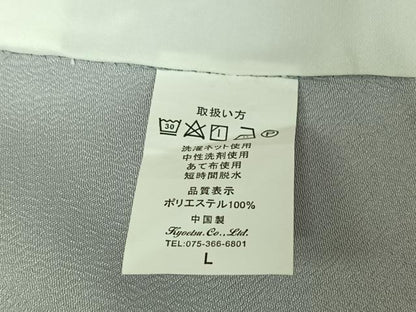 平和屋着物▽色無地 単衣 淡藤色 洗える着物 AABF3764jh
