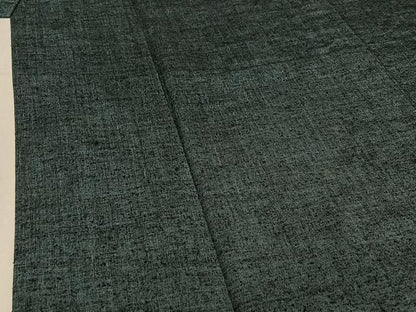 平和屋着物▽男性 紬 単衣 アンサンブル 霞文 正絹 逸品 AABF3766jh