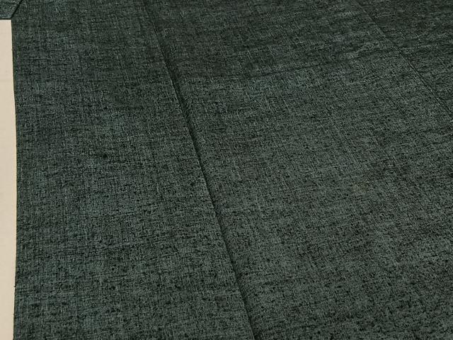 平和屋着物▽男性 紬 単衣 アンサンブル 霞文 正絹 逸品 AABF3766jh