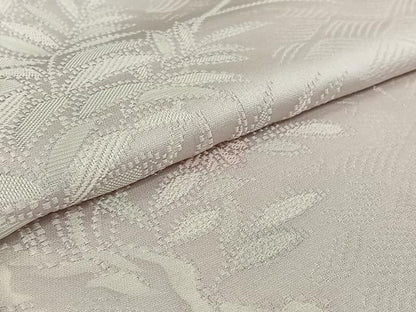 平和屋着物▽訪問着 単衣 刺繍 草花文 正絹 逸品 AABF3781jh