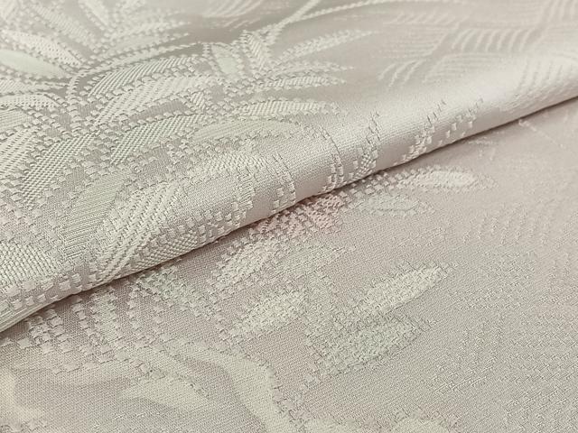 平和屋着物▽訪問着 単衣 刺繍 草花文 正絹 逸品 AABF3781jh