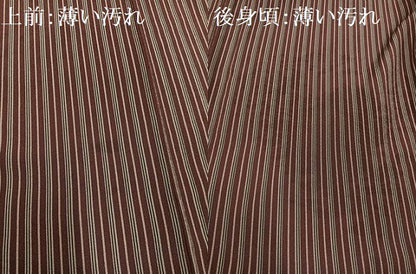 平和屋着物■上質な小紋 間道 正絹 逸品 AABF3896ph