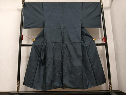 平和屋着物■男性　本場大島紬　100亀甲　総詰め　正絹　逸品　AABF3920ph