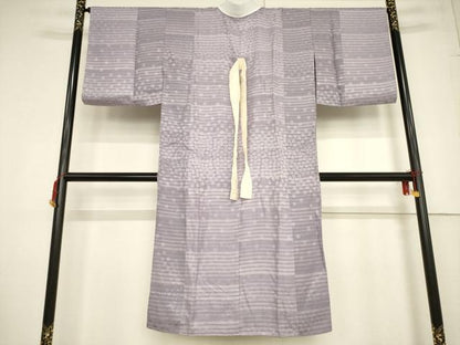 平和屋着物●長襦袢 無双仕立て 舞桜地紋 正絹 逸品 AABF3926ck