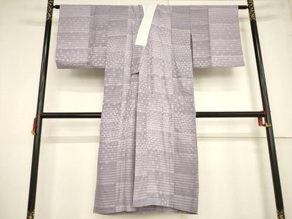平和屋着物●長襦袢 無双仕立て 舞桜地紋 正絹 逸品 AABF3926ck