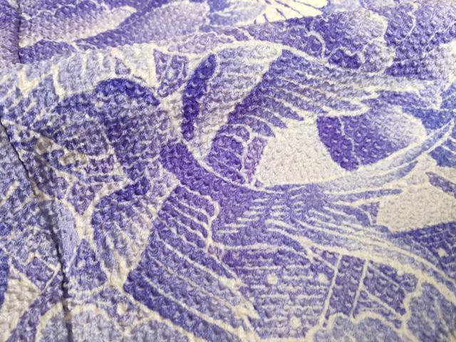 平和屋着物●豪華振袖　総絞り　花鳥文　正絹　逸品　AABF3935ck